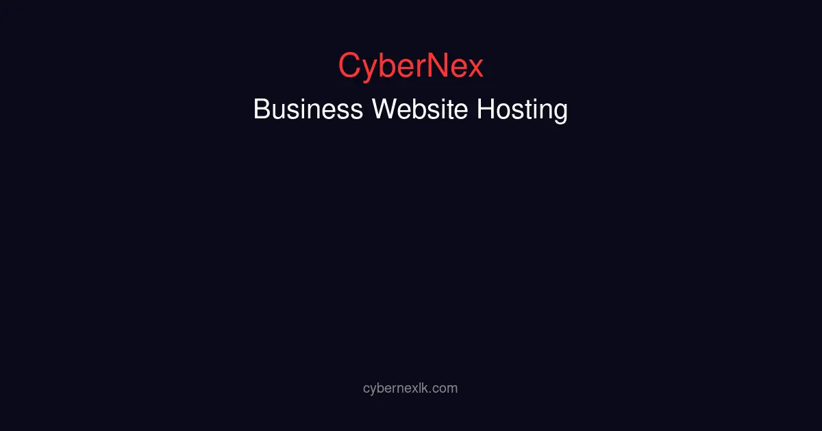 Business website hosting guide showing hosting selection, SSL setup, email configuration, and performance optimization
